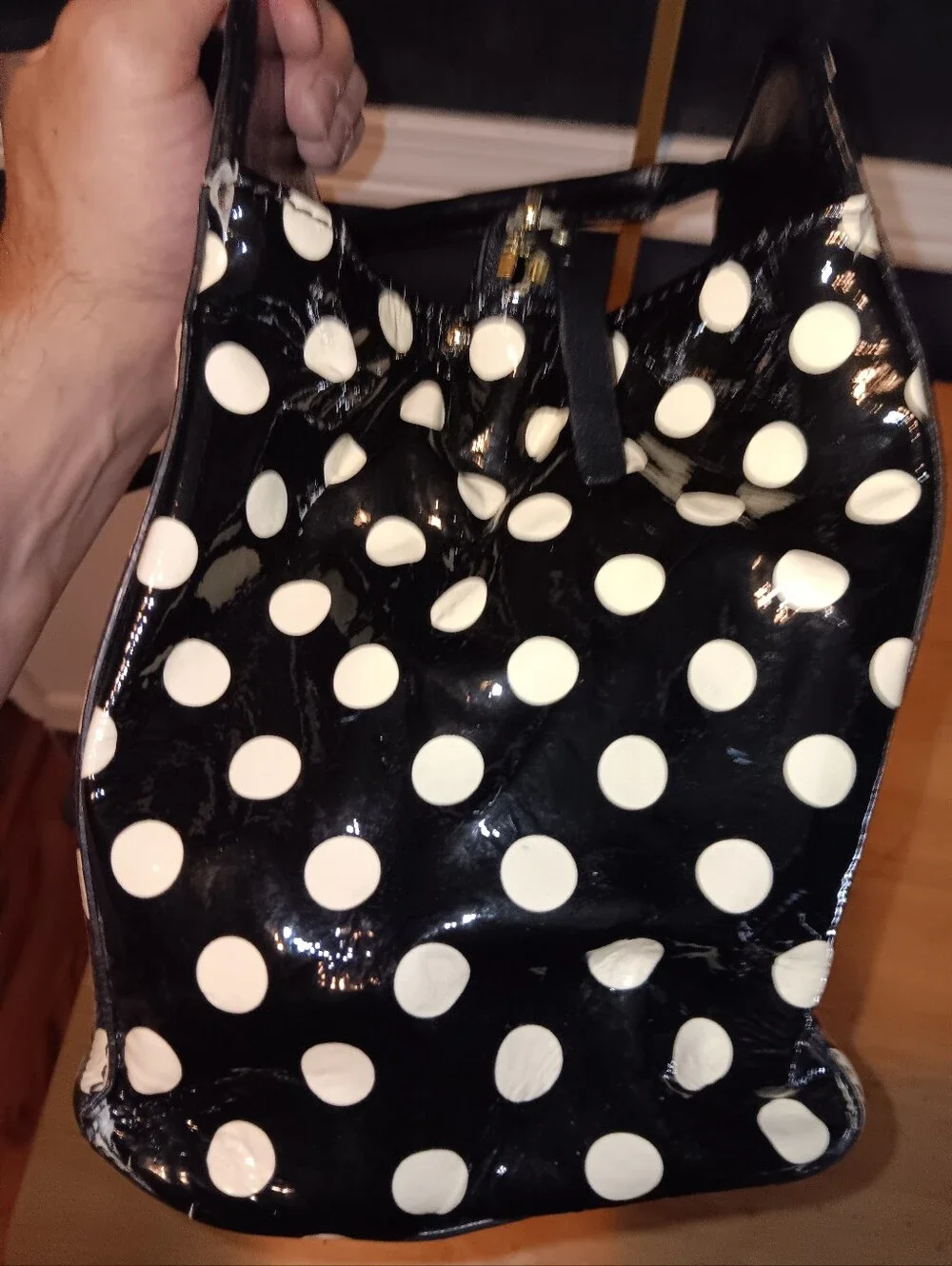 Kate Spade Leather Dot Shoulder Bag